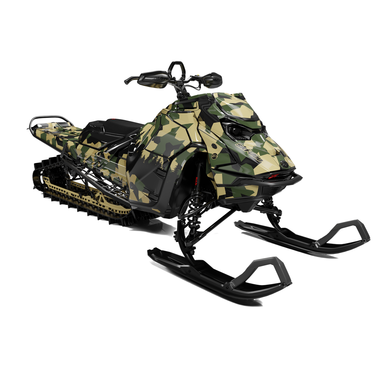 Cyber Camo (Classic Vinyl w/ Gloss Finish)